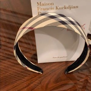 Burberry headband